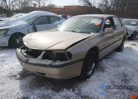 2004 Chevrolet Impala from USA, damaged, VIN 2G1WF52E849250024